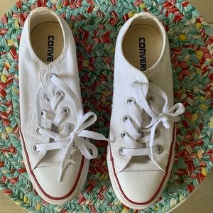 Converse low top all star sneakers